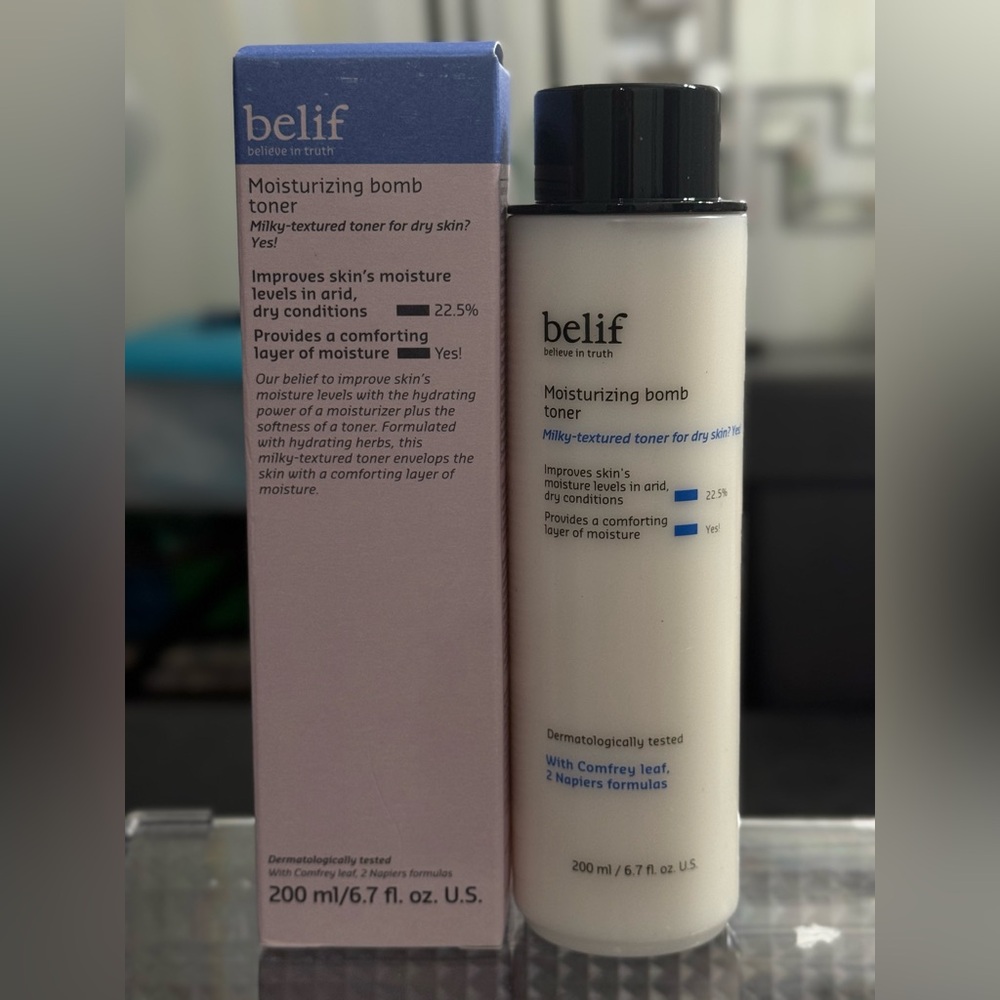 NIB Belif Moisturizing Bomb Toner